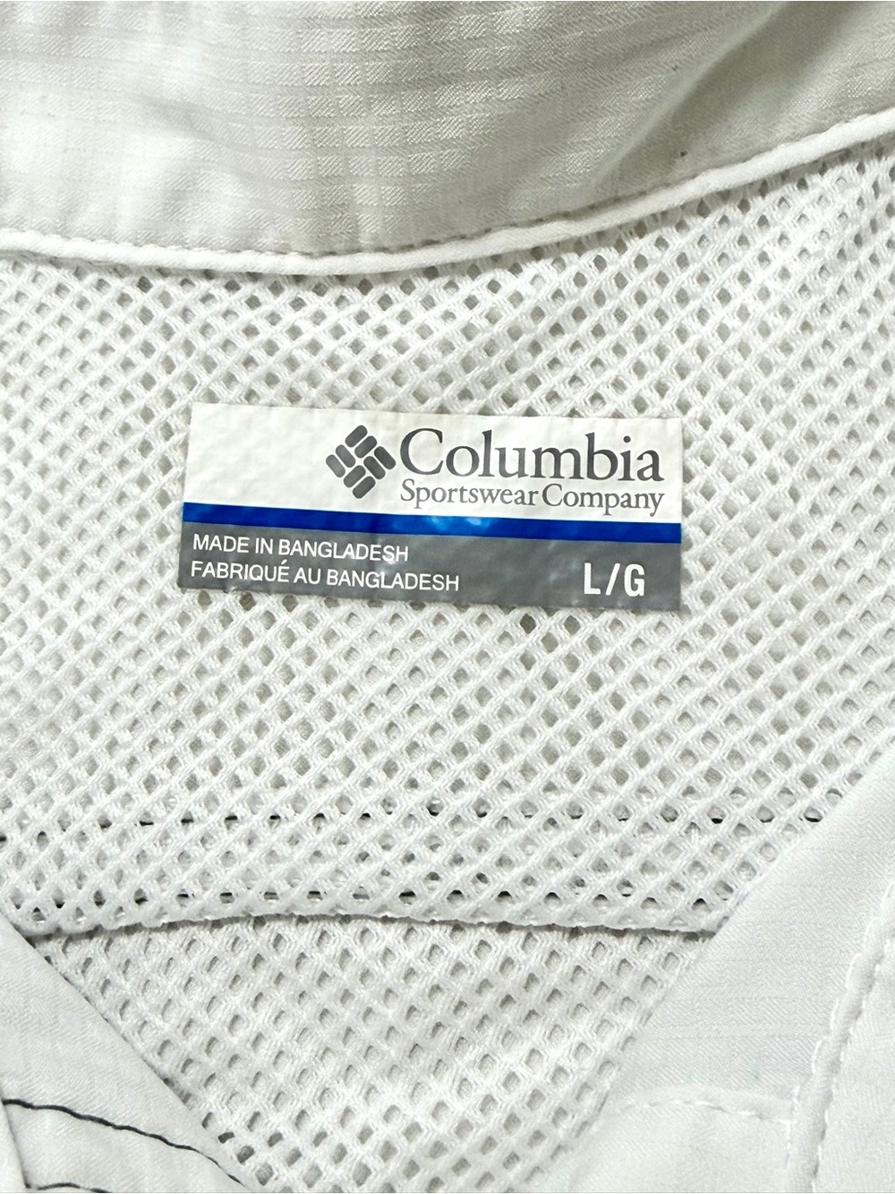 Columbia PFG Fishing White Shirt SS Vented Back Outdoors Women’s Size L - Picture 7 of 8